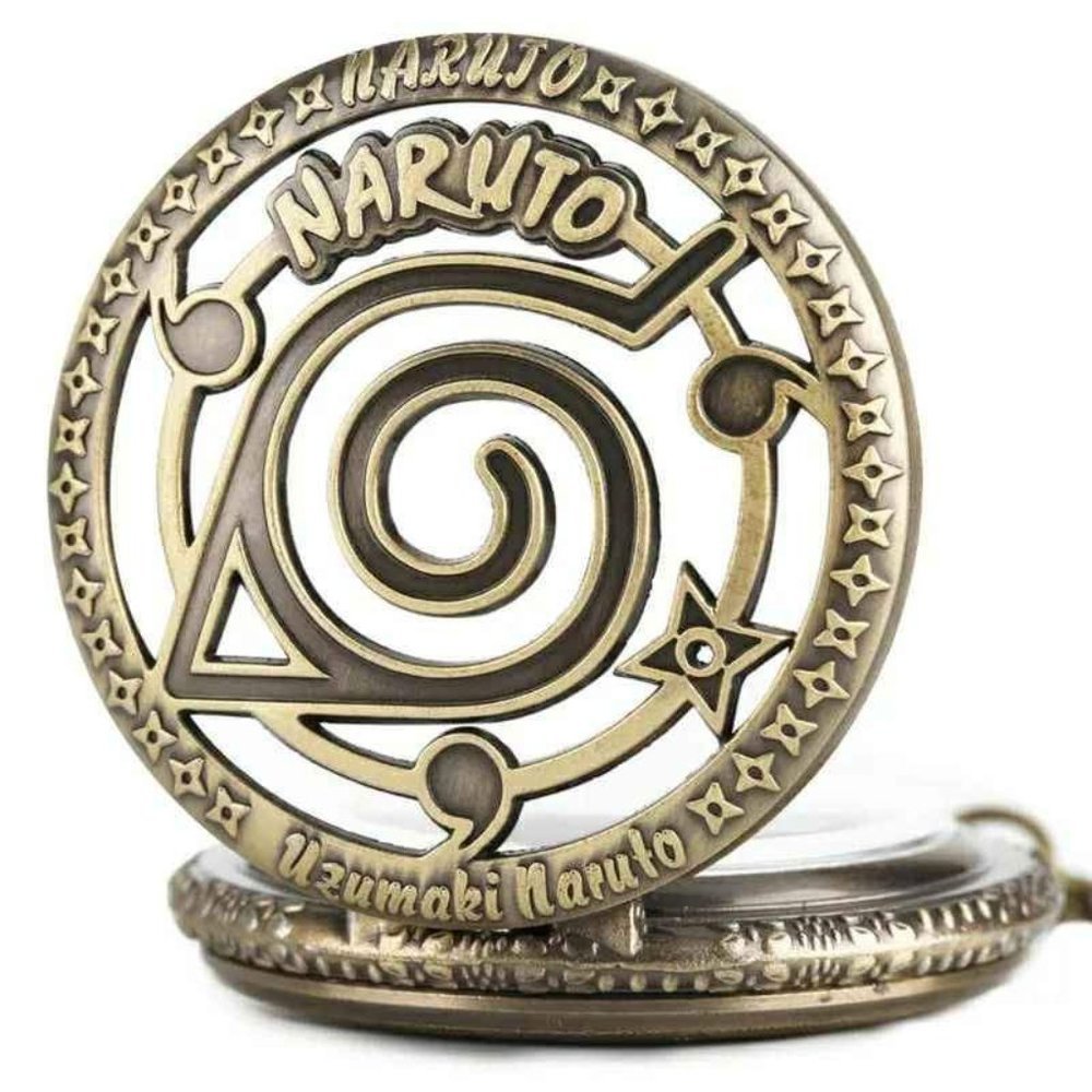 Naruto Pocket Watch NEW Gift - Picture 2 of 4